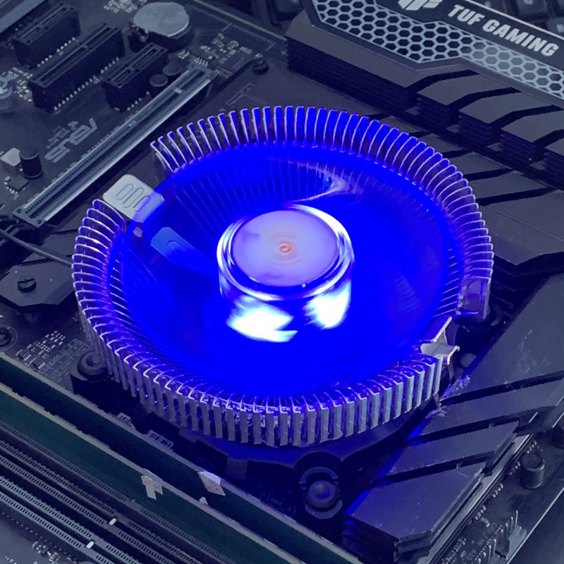 Cpu Heatsink - Ventilador de refrigeração LED para CPU