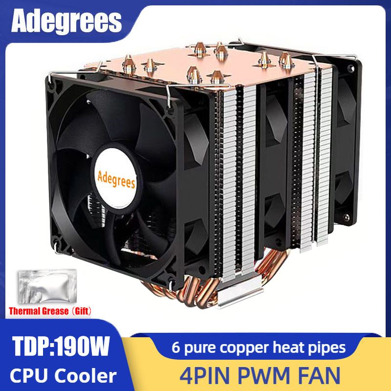 Cpu Heatsink - Cooler de cpu com 6 tubos
