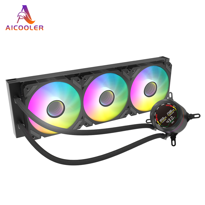 Aio Liquid Cooler - Refrigerador de CPU líquido AICOOLER 120mm