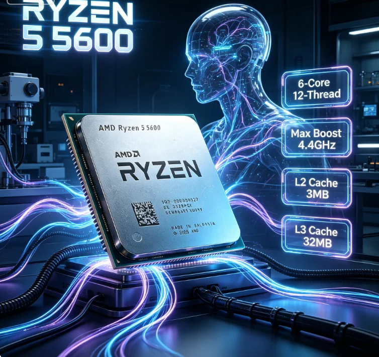 Processador AMD Ryzen 5 5600 R - Cpu Cooler avaliação e preço