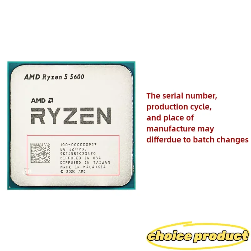 Processador AMD Ryzen 5 5600 R - Cpu Cooler avaliação e preço