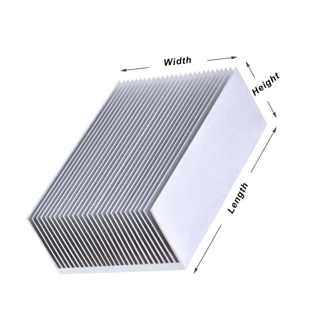 50x60x26mm-300x60x26mm dissipa - Heatsink avaliação e preço