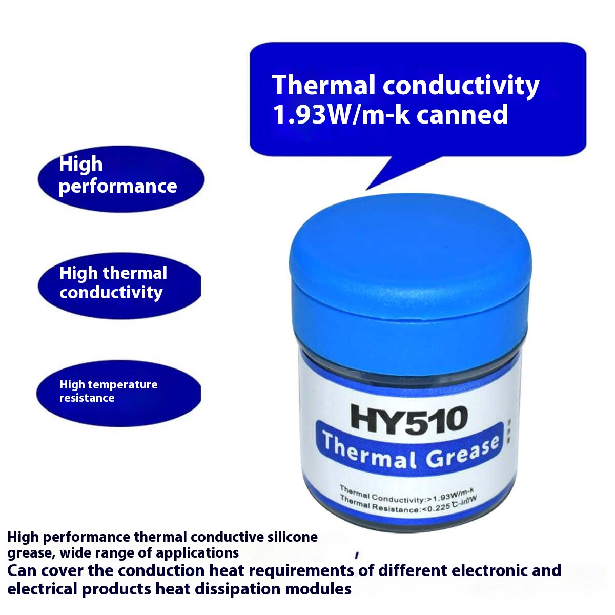 Hy510 pasta compuesta de graxa - Thermal Paste avaliação e preço