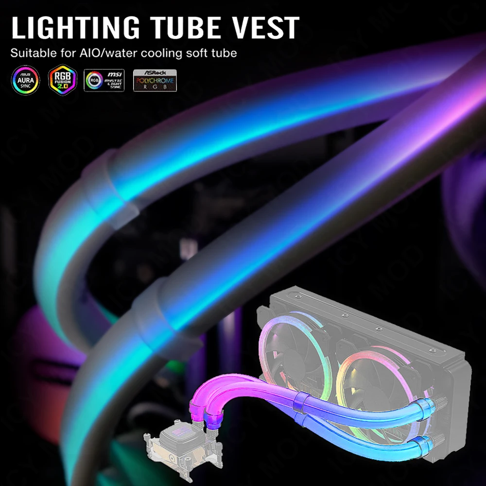 Ezdiy argb tira de luz for12mm - Aio Liquid Cooler avaliação e preço