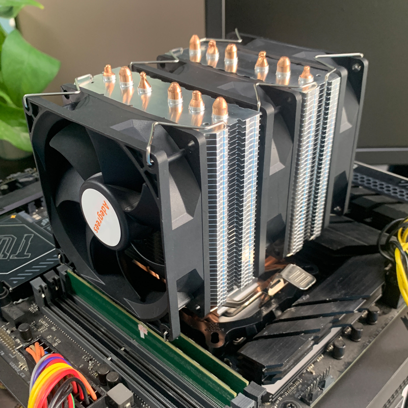 Cooler de ar para CPU com 6 tu - Cpu Heatsink avaliação e preço